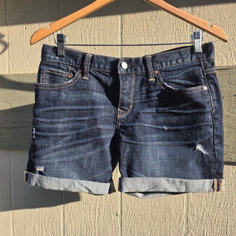 GAP Dark Blue Denim Jean Shorts